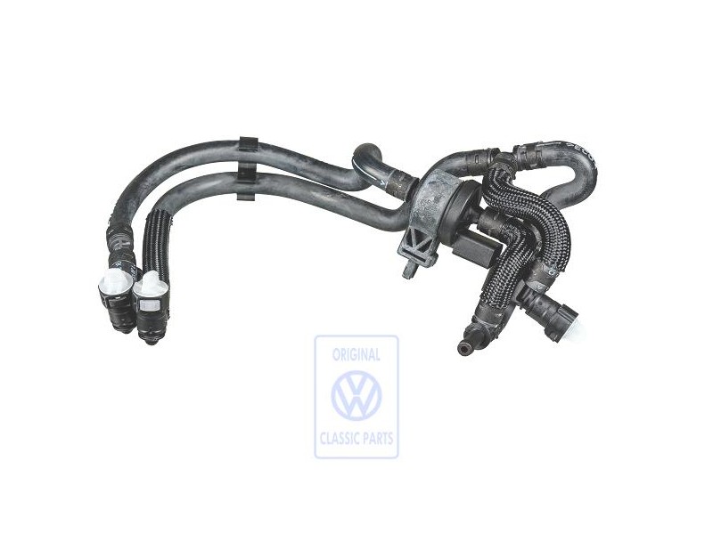 Genuine VW 1 Set Of Vacuum Hoses - 1J0133773
