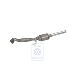 Genuine VW Exhaust Pipe With Catalyst - 1J0254505TX