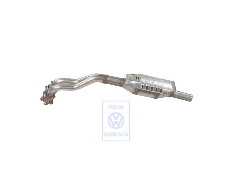 Genuine VW Exhaust Pipe With Catalyst - 1J0254507DX