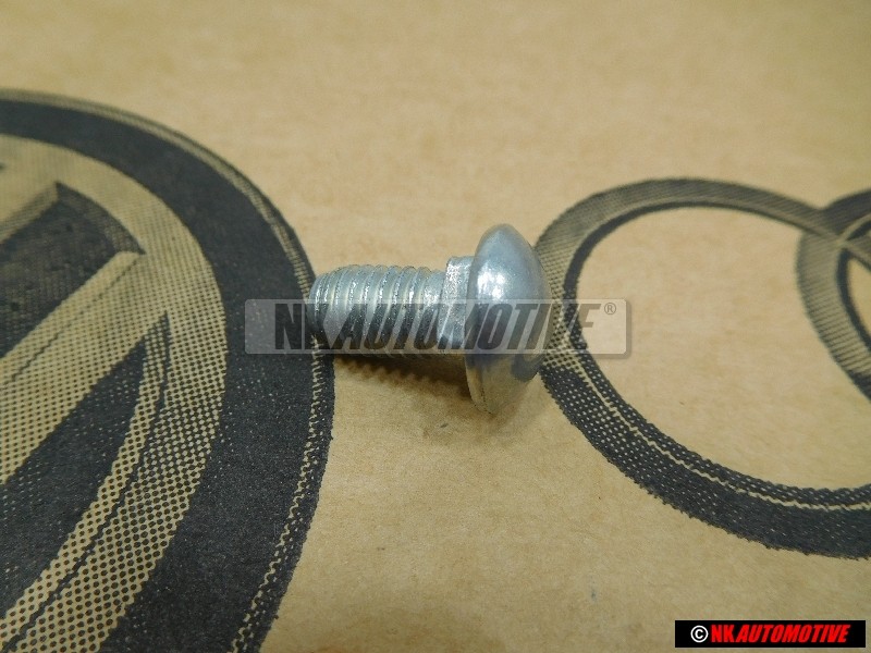 Genuine VW Flat Round Head Bolt - 171807191