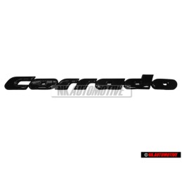 Genuine VW CORRADO Rear Boot Badge Emblem Black - 535853687