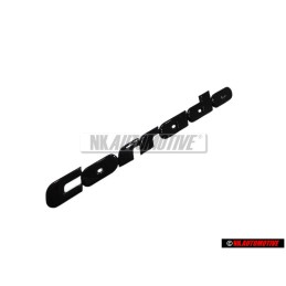 Genuine VW CORRADO Rear Boot Badge Emblem Black - 535853687