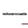 Genuine VW CORRADO Rear Boot Badge Emblem Black - 535853687