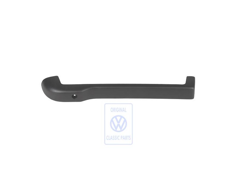 Genuine VW Cover For Guide Rail Satin Black - 1J0881348C 9B9