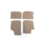 Genuine VW 1 Set Foot Mats Light Beige - 1J1863011AAHZF