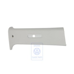 Genuine VW B-Pillar Trim Pearl Grey - 1J3868418H 6K8