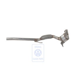 Genuine VW Exhaust Pipe With Catalyst - 1K0254508G