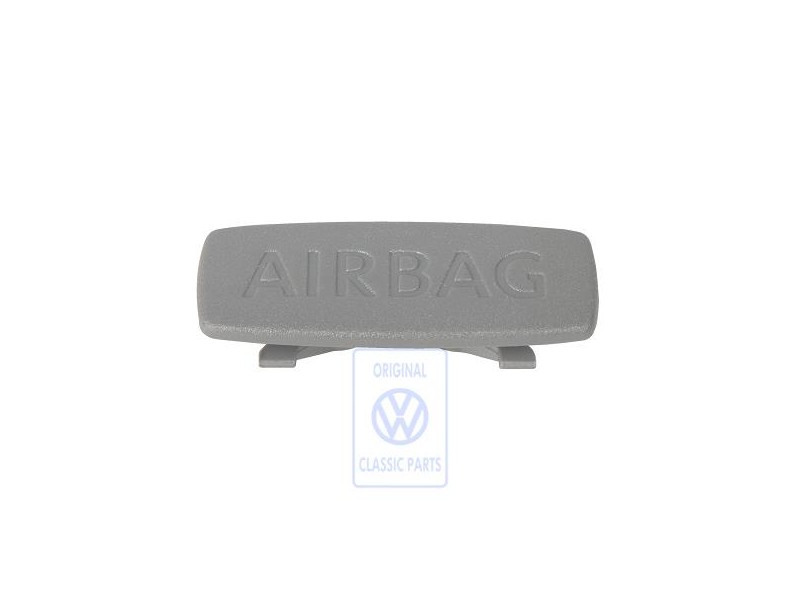 Genuine VW Trim With Emblem Artgrey - 1K0853437B 3U6