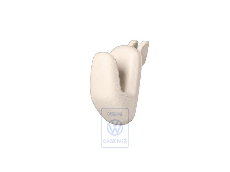 Genuine VW Coat Hook Corn Silk Beige - 1K0857635 95T