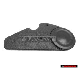 Genuine VW Recaro Seat Hinge Trim Cover Right Black No Hole - 191881478 LX6