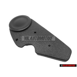 Genuine VW Recaro Seat Hinge Trim Cover Right Black No Hole - 191881478 LX6