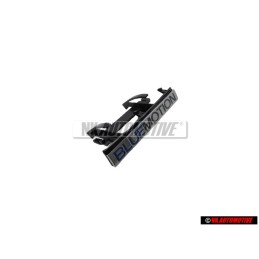 Genuine VW BLUEMOTION Front Grill Badge Emblem Chrome - 1KM853948