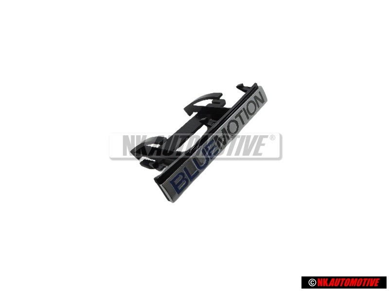 Genuine VW BLUEMOTION Front Grill Badge Emblem Chrome - 1KM853948