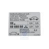 Genuine VW Data Plate For Tyre Pressure - 1T0010391G