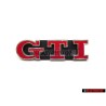 Genuine VW GTI Front Grill Badge Emblem Red - 5G0853675AFJZQ