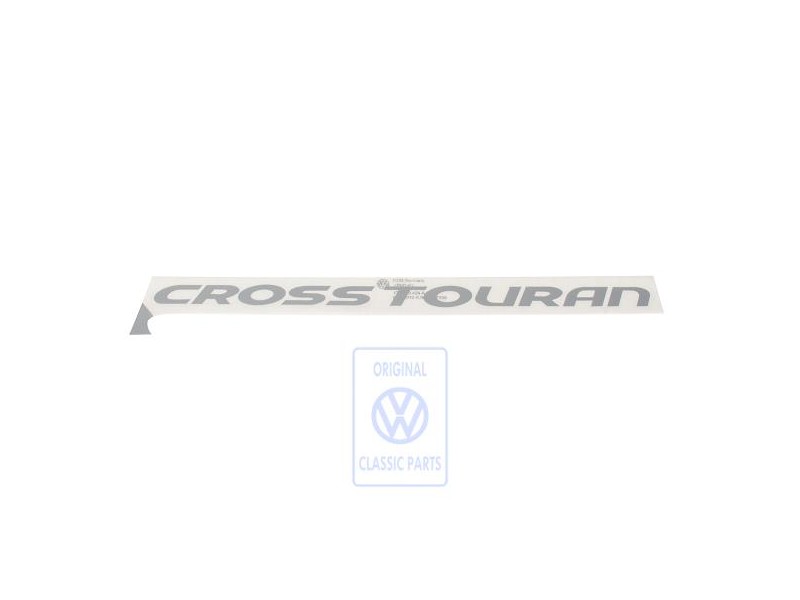 Genuine VW Decorative Film Silver - 1T0853424A 1W4