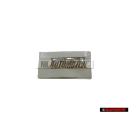 Genuine VW TDI Rear Boot Badge Emblem Chrome - 1T0853675AC739