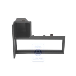 Genuine VW Stowage Compartment Satin Black - 1T0858373C 9B9