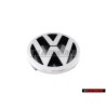 Genuine VW Front Grill Badge Emblem Chrome - 1T0853601A