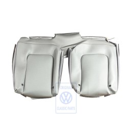 Genuine VW Backrest Cover (Leatherette) Flannel Grey - 1Y0885805B NZC