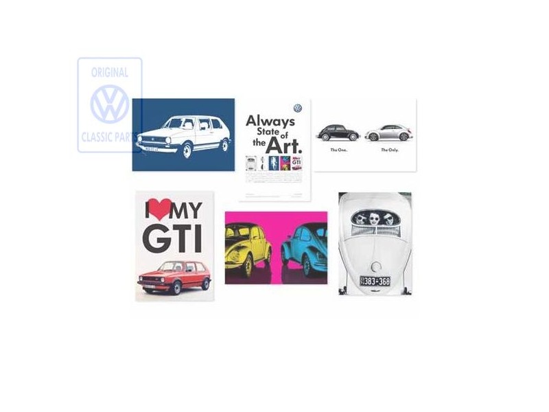 Genuine VW Postcard - 211087703A