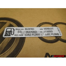 Genuine VW Sticker '98 Roz/Ron' - 036000263