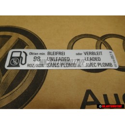Genuine VW Sticker '98 Roz/Ron' - 411000263A