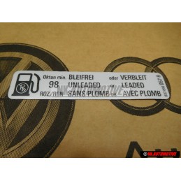 Genuine VW Octane At Least 98 Roz/Ron - 030010041G