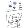 Genuine VW Closing Plate - 231067158B
