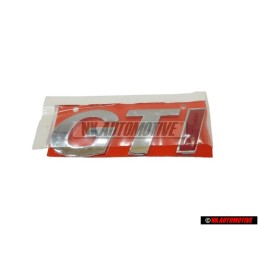 Genuine VW Brazil GTI Rear Boot Trunk Badge - 377853687CK
