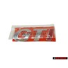 Genuine VW Brazil GTI Rear Boot Trunk Badge - 377853687CK