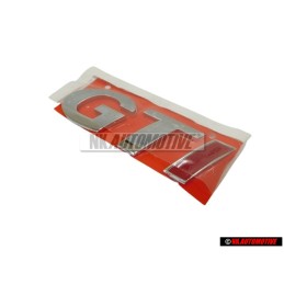Genuine VW Brazil GTI Rear Boot Trunk Badge - 377853687CK