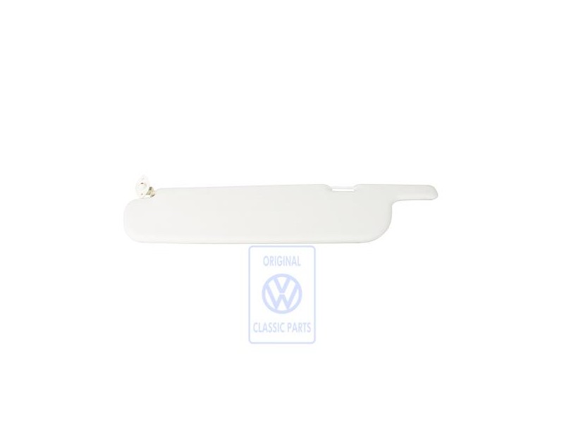 Genuine VW Sun Visor Without Mirror Cloud White - 251857552A 90T