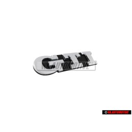 Genuine VW GTI Front Grill Badge Emblem Chrome - 1K6853679 FXC