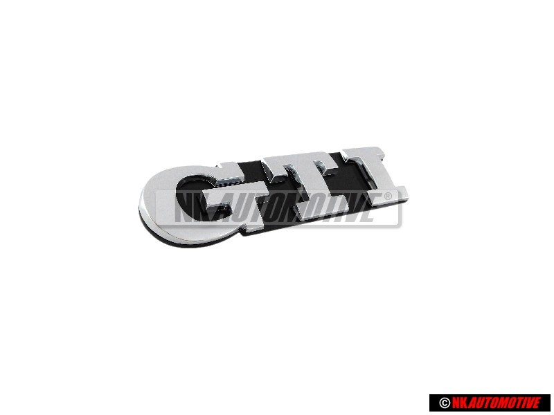 Genuine VW GTI Front Grill Badge Emblem Chrome - 1K6853679 FXC