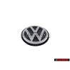 Genuine VW Rear Hatch Trunk Boot Badge Emblem Chrome - 1H6853630 CP1
