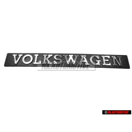 Genuine VW VOLKSWAGEN Rear Boot Badge Emblem Brushed Silver - 171853685A GX2