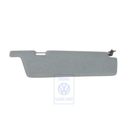 Genuine VW Sun Visor Without Mirror Light Grey - 253857551 3BX