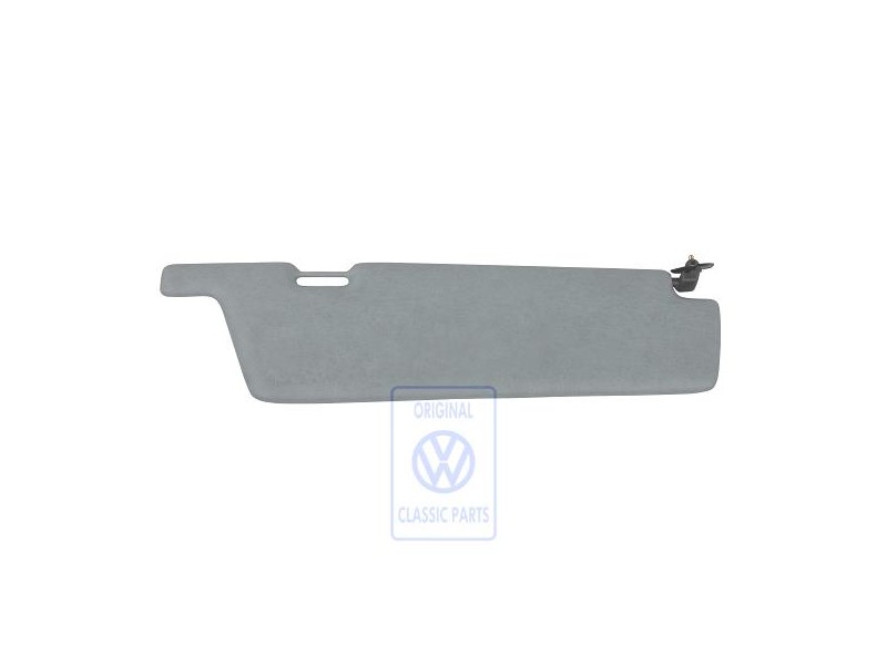 Genuine VW Sun Visor Without Mirror Light Grey - 253857551 3BX