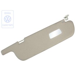 Genuine VW Sun Visor With Mirror Grey Beige - 255857552A 2AW
