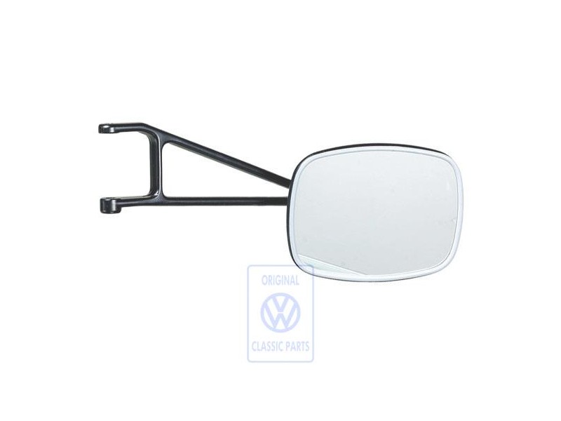 Genuine VW Exterior Mirror (Convex) Asphalt Grey - 261857513B 04C
