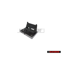 Genuine Audi S3 Front Grill Badge Emblem Chrome Red - 8L7853736 2ZZ