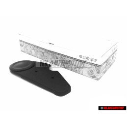 Genuine VW Recaro Seat Hinge Trim Cover Left Black No Hole -191881477 LX6