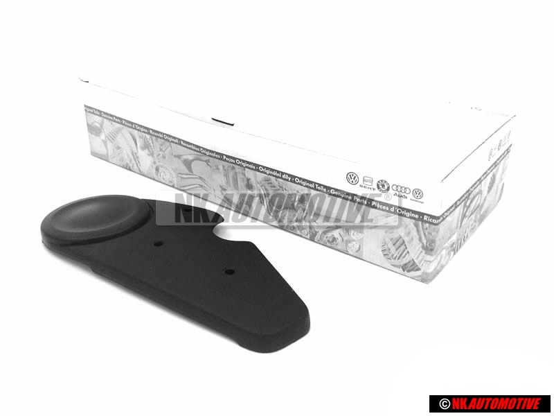Genuine VW Recaro Seat Hinge Trim Cover Left Black No Hole -191881477 LX6
