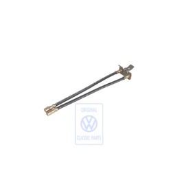 Genuine VW Brake Hose With Retaining Plate - 281614775