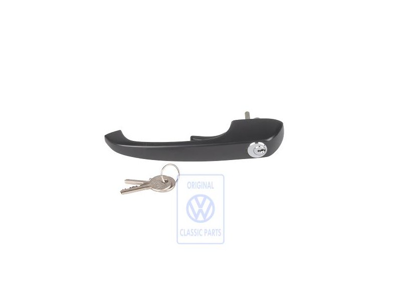 Genuine VW Door Handle, Outer For Safety Lock - 281837205C