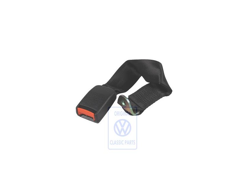 Genuine VW Belt Latch With Belt Strap - 281857778K