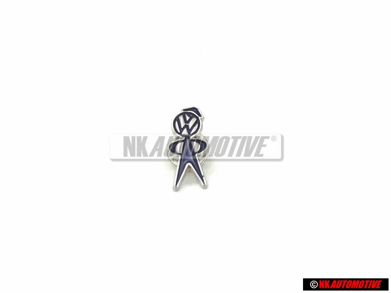VW Classic Parts Man Male Bobble Head Vintage Pin - ZCP904305