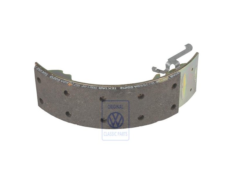Genuine VW Brake Shoe With Lining And Adjusting Lever - 291609528L