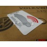 Genuine VW Sticker 'Alarm' - 443010112Q